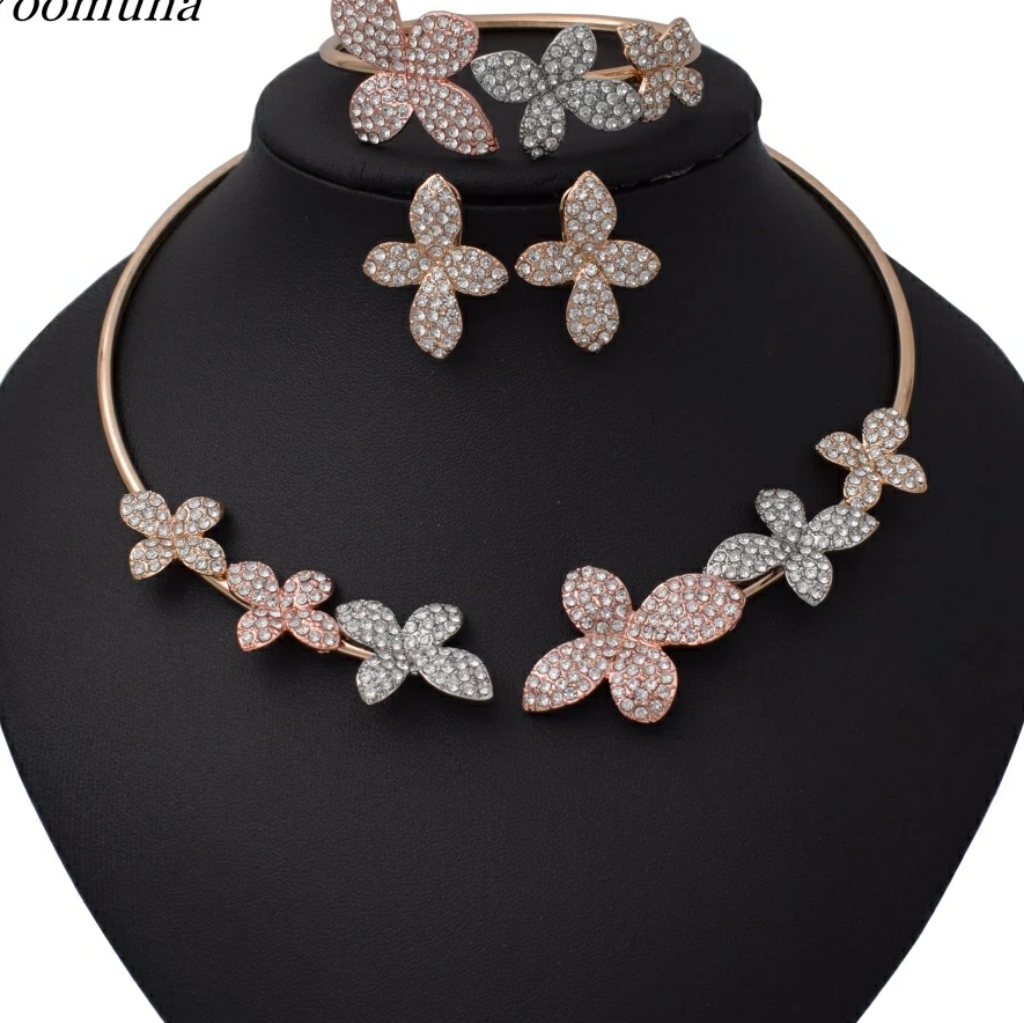 Luxury Floweral Jewelry Sets